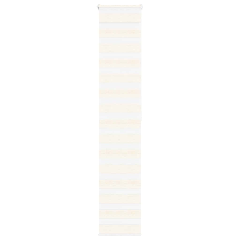 VidaXL Zebra-Rollo 50x200 cm Stoffbreite 45,9 cm Marmorbeige