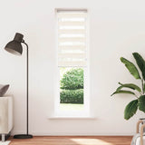 VidaXL Zebra-Rollo 55x200 cm Stoffbreite 50,9 cm Marmorbeige