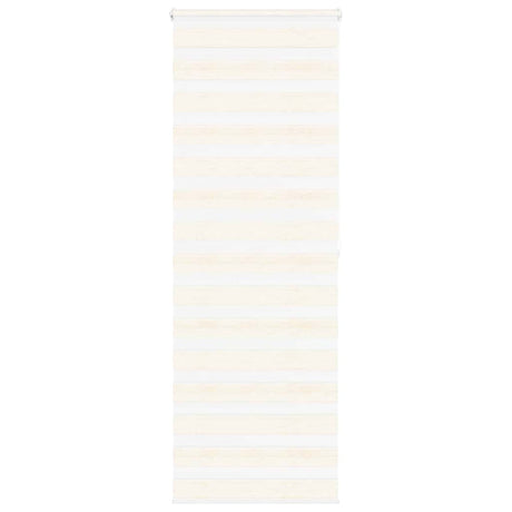 VidaXL Zebra-Rollo 80x200 cm Stoffbreite 75,9 cm Marmorbeige