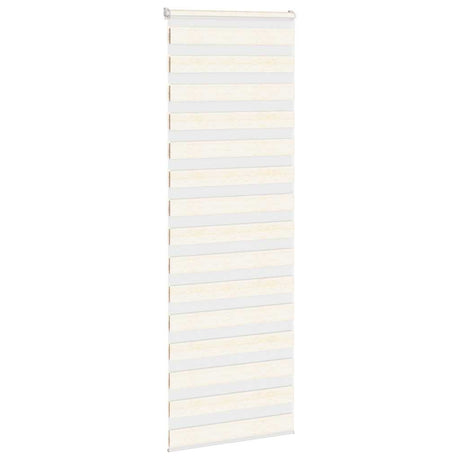 VidaXL Zebra-Rollo 80x200 cm Stoffbreite 75,9 cm Marmorbeige