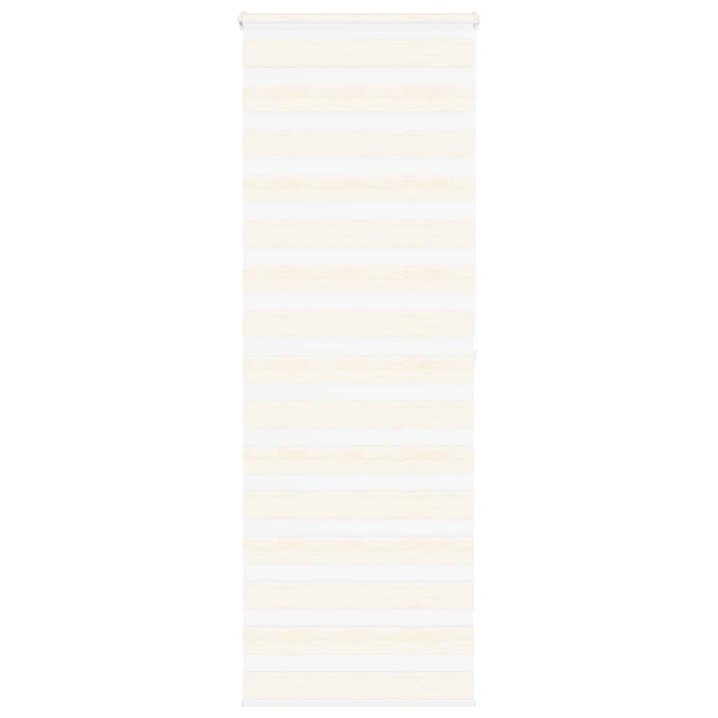 VidaXL Zebra-Rollo 85x200 cm Stoffbreite 80,9 cm Marmorbeige