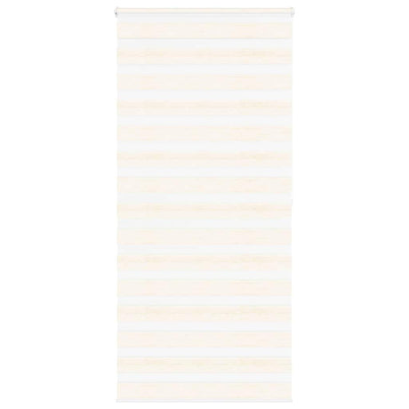 VidaXL Zebra-Rollo 95x200 cm Stoffbreite 90,9 cm Marmorbeige