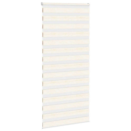VidaXL Zebra-Rollo 100x200 cm Stoffbreite 95,9 cm Marmorbeige