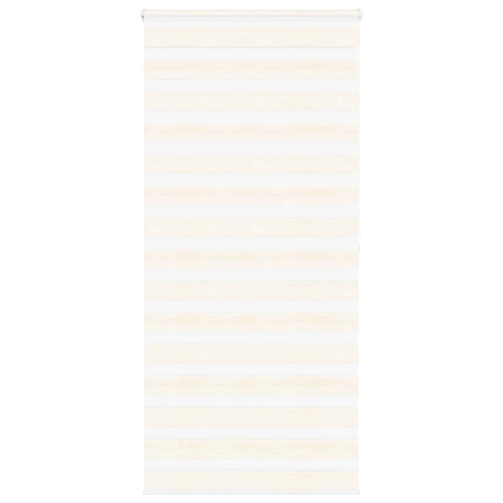 VidaXL Zebra-Rollo 105x200 cm Stoffbreite 100,9 cm Marmorbeige