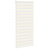 VidaXL Zebra-Rollo 105x200 cm Stoffbreite 100,9 cm Marmorbeige