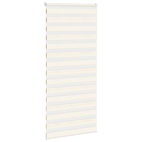 VidaXL Zebra-Rollo 105x200 cm Stoffbreite 100,9 cm Marmorbeige