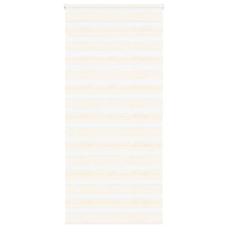 VidaXL Zebra-Rollo 110x200 cm Stoffbreite 105,9 cm Marmorbeige
