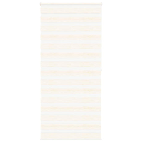 Vidaxx Zebra-Rollo 115x200 cm Stoffbreite 110,9 cm Marmorbeige