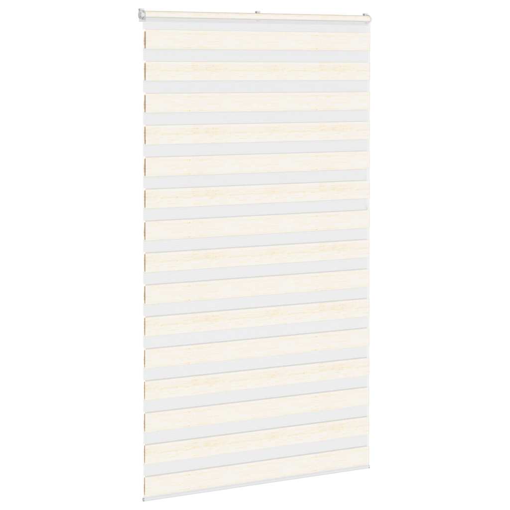 VidaXL Zebra-Rollo 120x200 cm Stoffbreite 115,9 cm Marmorbeige