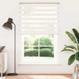 VidaXL Zebra-Rollo 145x200 cm Stoffbreite 140,9 cm Marmorbeige
