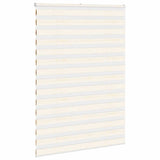 VidaXL Zebra-Rollo 155x200 cm Stoffbreite 150,9 cm Marmorbeige
