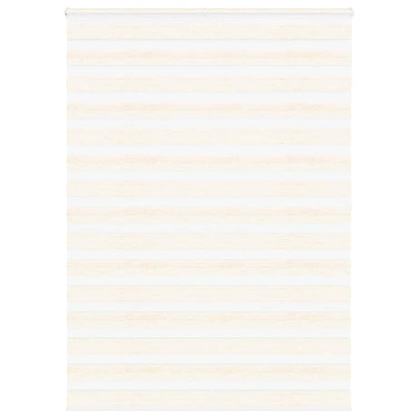 Vidaxx Zebra-Rollo 160x200 cm Stoffbreite 155,9 cm Marmorbeige