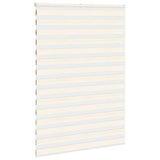 Vidaxx Zebra-Rollo 160x200 cm Stoffbreite 155,9 cm Marmorbeige