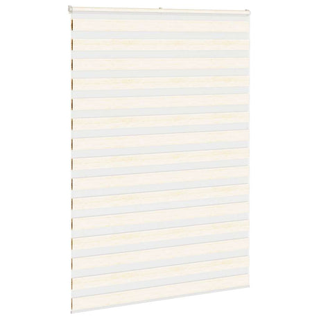 Vidaxx Zebra-Rollo 160x200 cm Stoffbreite 155,9 cm Marmorbeige