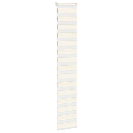 VidaXL Zebra-Rollo 40x230 cm Stoffbreite 35,9 cm Marmorbeige