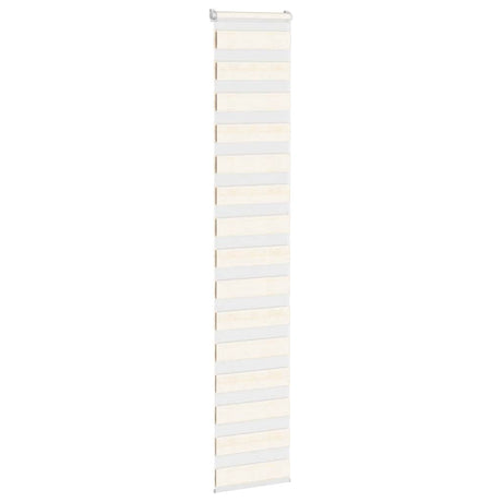 VidaXL Zebra-Rollo 45x230 cm Stoffbreite 40,9 cm Marmorbeige