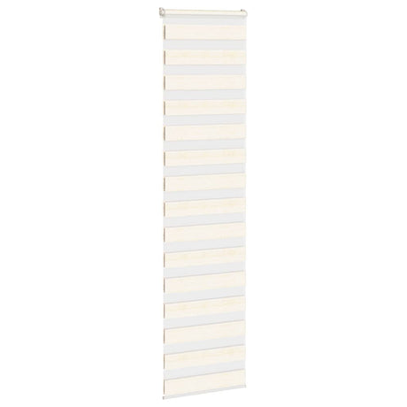 VidaXL Zebra-Rollo 55x230 cm Stoffbreite 50,9 cm Marmorbeige