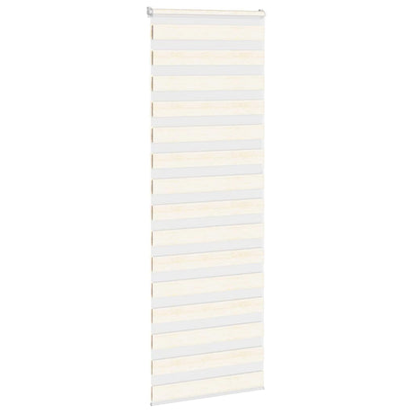 VidaXL Zebra-Rollo 75x230 cm Stoffbreite 70,9 cm Marmorbeige
