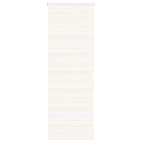 VidaXL Zebrarollo 80x230 cm Stoffbreite 75,9 cm Polyester Marmor Beige