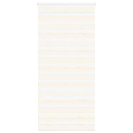 VidaXL Zebra-Rollo 100x230 cm Stoffbreite 95,9 cm Marmorbeige