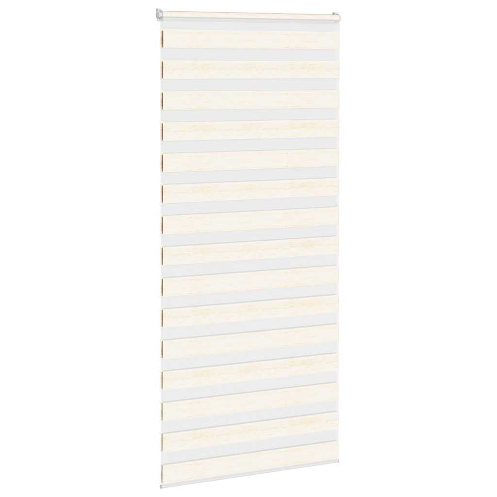 Vidaxx Zebrarollo 105x230cm Stoffbreite 100,9cm Polyester Marmor Beige