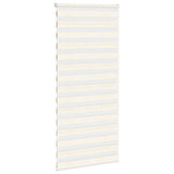 Vidaxx Zebrarollo 105x230cm Stoffbreite 100,9cm Polyester Marmor Beige