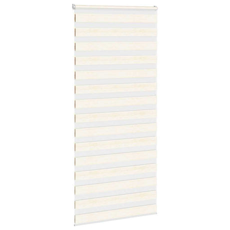 Vidaxx Zebrarollo 105x230cm Stoffbreite 100,9cm Polyester Marmor Beige