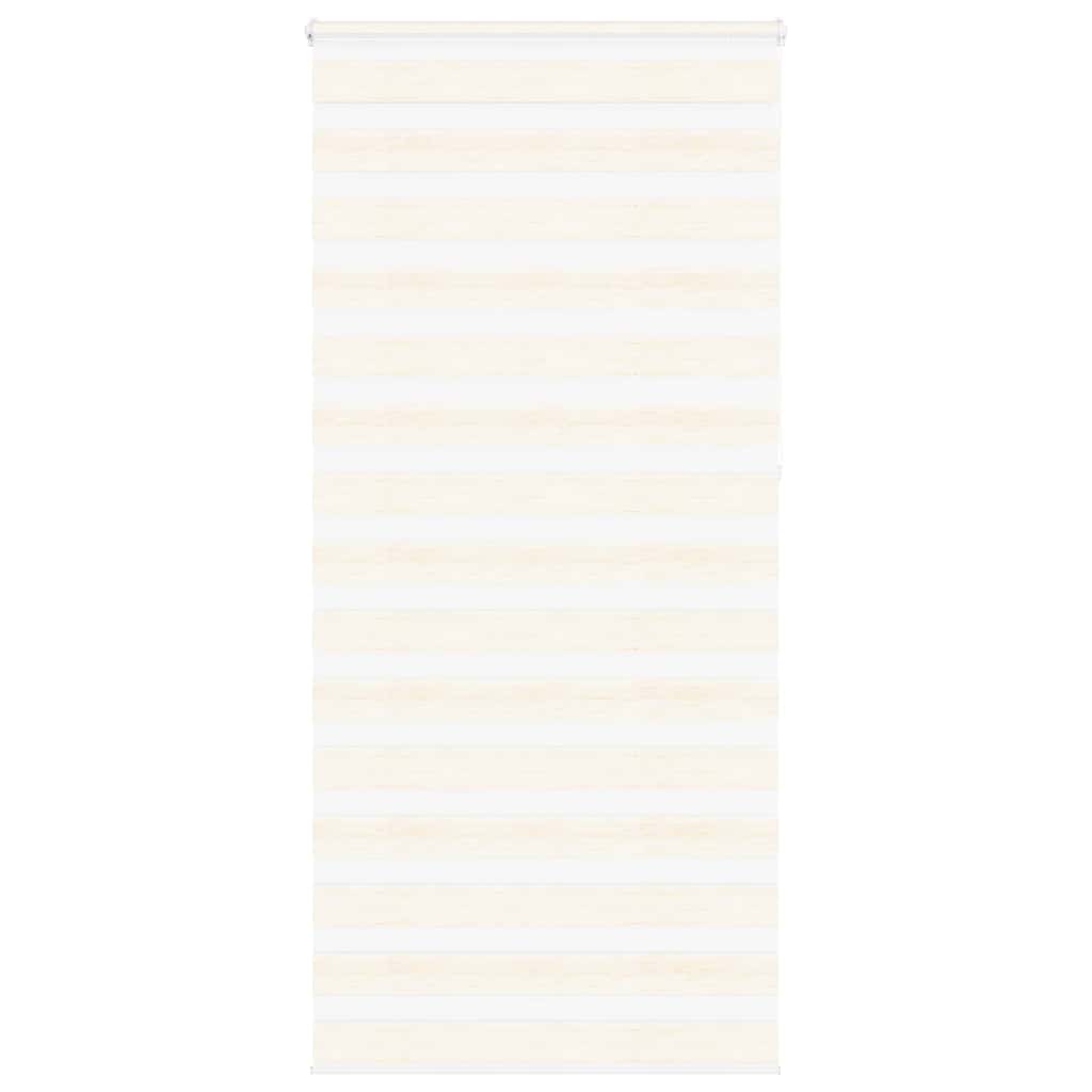 Vidaxx Zebra-Rollo 110x230 cm Stoffbreite 105,9 cm Marmorbeige