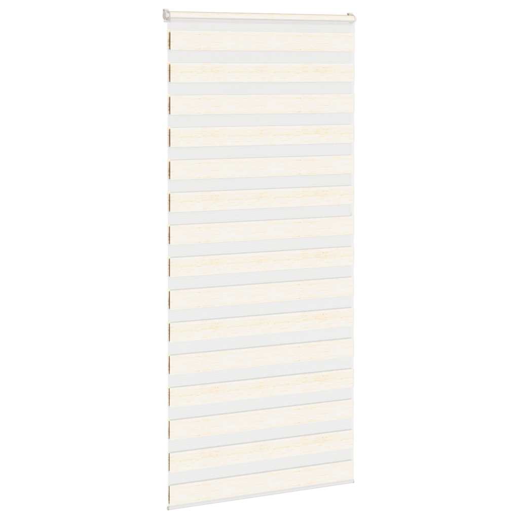 Vidaxx Zebra-Rollo 110x230 cm Stoffbreite 105,9 cm Marmorbeige