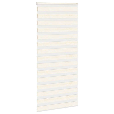 Vidaxx Zebra-Rollo 110x230 cm Stoffbreite 105,9 cm Marmorbeige