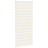 Vidaxx Zebra-Rollo 115x230 cm Stoffbreite 110,9 cm Marmorbeige