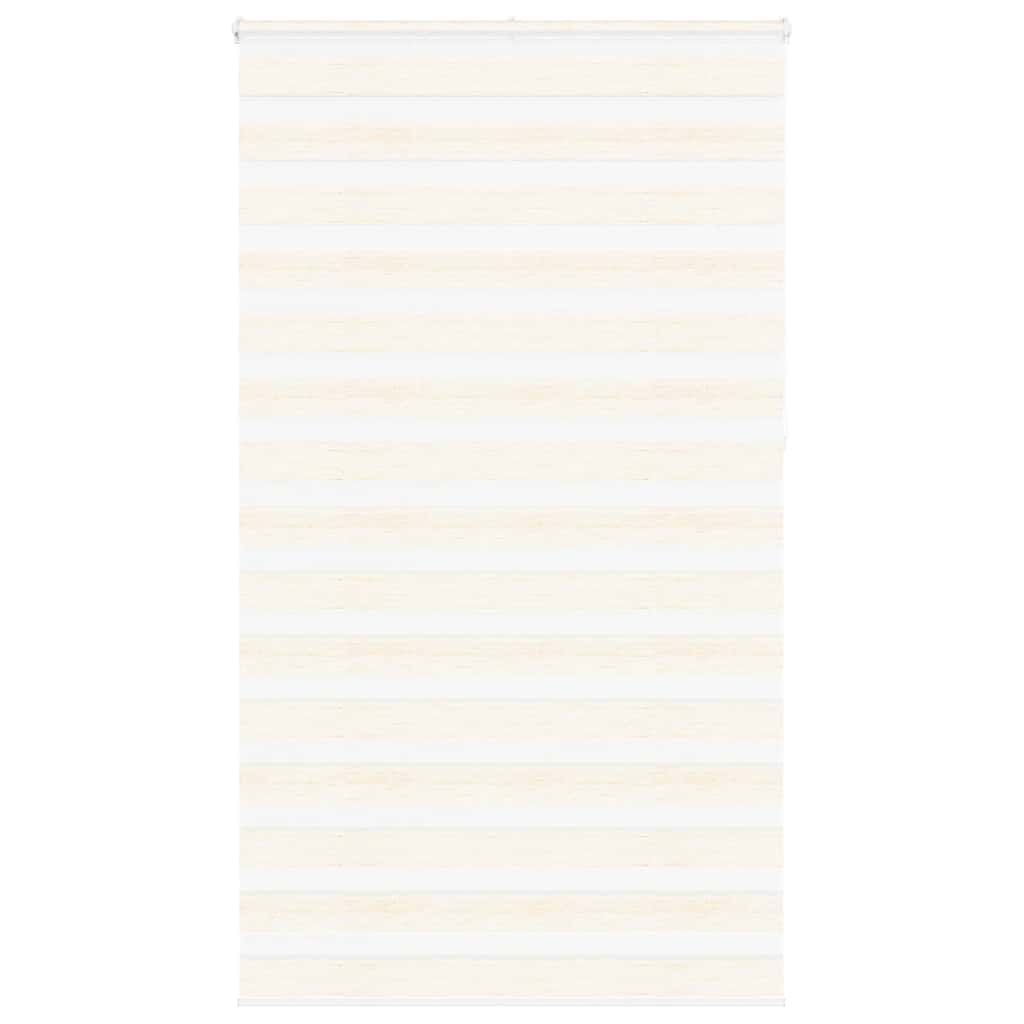 VidaXL Zebra-Rollo 125x230 cm Stoffbreite 120,9 cm Marmorbeige