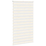 VidaXL Zebra-Rollo 125x230 cm Stoffbreite 120,9 cm Marmorbeige