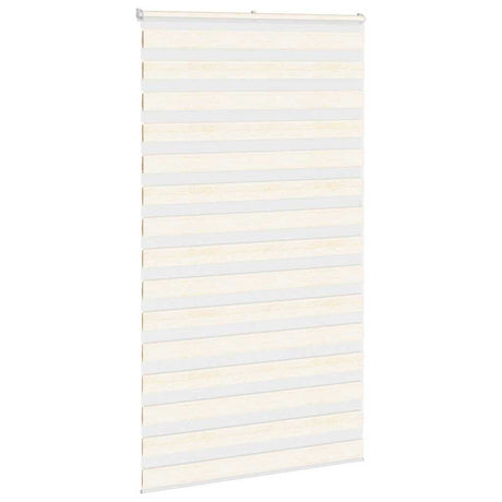 VidaXL Zebra-Rollo 125x230 cm Stoffbreite 120,9 cm Marmorbeige