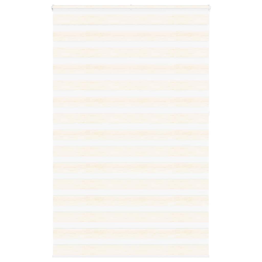 VidaXL Zebra-Rollo 140x230 cm Stoffbreite 135,9 cm Marmorbeige