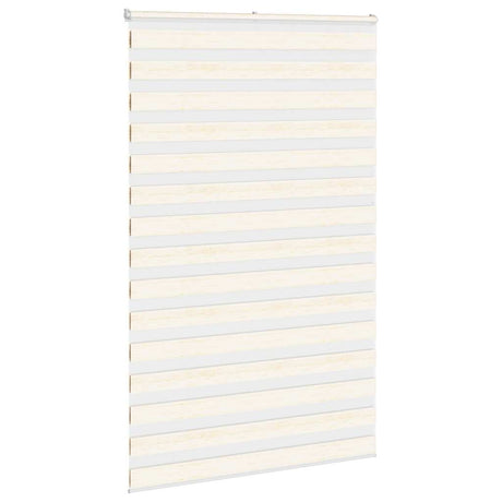 VidaXL Zebrarollo 145x230cm Stoffbreite 140,9cm Polyester Marmor Beige