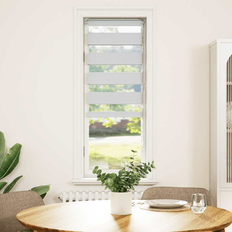 VidaXL Zebra-Rollo 40x100 cm Stoffbreite 35,9 cm Marmorbeige