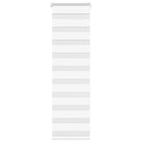 Vidaxx Zebra-Rollo 50x100 cm Stoffbreite 45,9 cm Polyester weiß