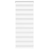 Vidaxx Zebra-Rollo 60x100 cm Stoffbreite 55,9 cm Polyester weiß