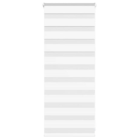 Vidaxx Zebra-Rollo 60x100 cm Stoffbreite 55,9 cm Polyester weiß