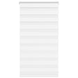 VidaXL Zebrarollo 75x100 cm Stoffbreite 70,9 cm Polyester weiß