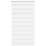 VidaXL Zebrarollo 80x100 cm Stoffbreite 75,9 cm Polyester weiß