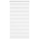 VidaXL Zebrarollo 90x100 cm Stoffbreite 85,9 cm Polyester weiß