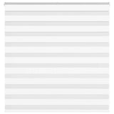 VidaXL Zebrarollo 140x100 cm Stoffbreite 135,9 cm Polyester weiß