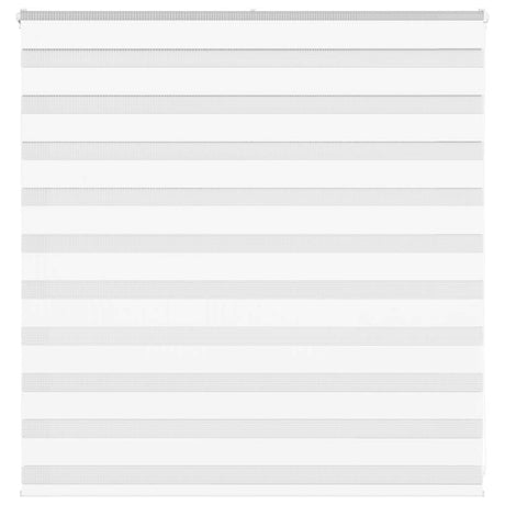 VidaXL Zebrarollo 140x100 cm Stoffbreite 135,9 cm Polyester weiß