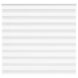 VidaXL Zebrarollo 155x100 cm Stoffbreite 150,9 cm Polyester weiß