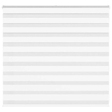 VidaXL Zebrarollo 155x100 cm Stoffbreite 150,9 cm Polyester weiß
