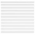 VidaXL Zebrarollo 165x100 cm Stoffbreite 160,9 cm Polyester weiß
