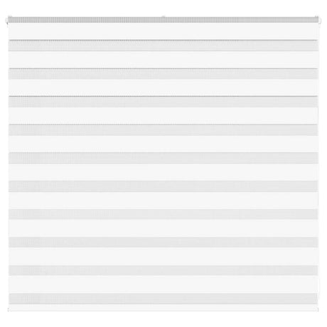 VidaXL Zebrarollo 165x100 cm Stoffbreite 160,9 cm Polyester weiß