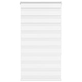 VidaXL Zebrarollo 70x150 cm Stoffbreite 65,9 cm Polyester weiß